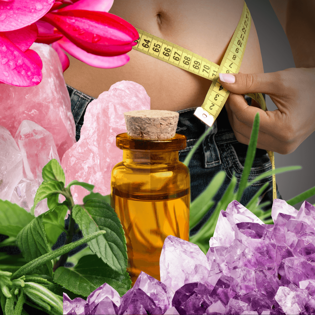 How To Pair Chakra Essential Oils and Crystals for Weight Loss Support - Mystic Medicine Boutique
