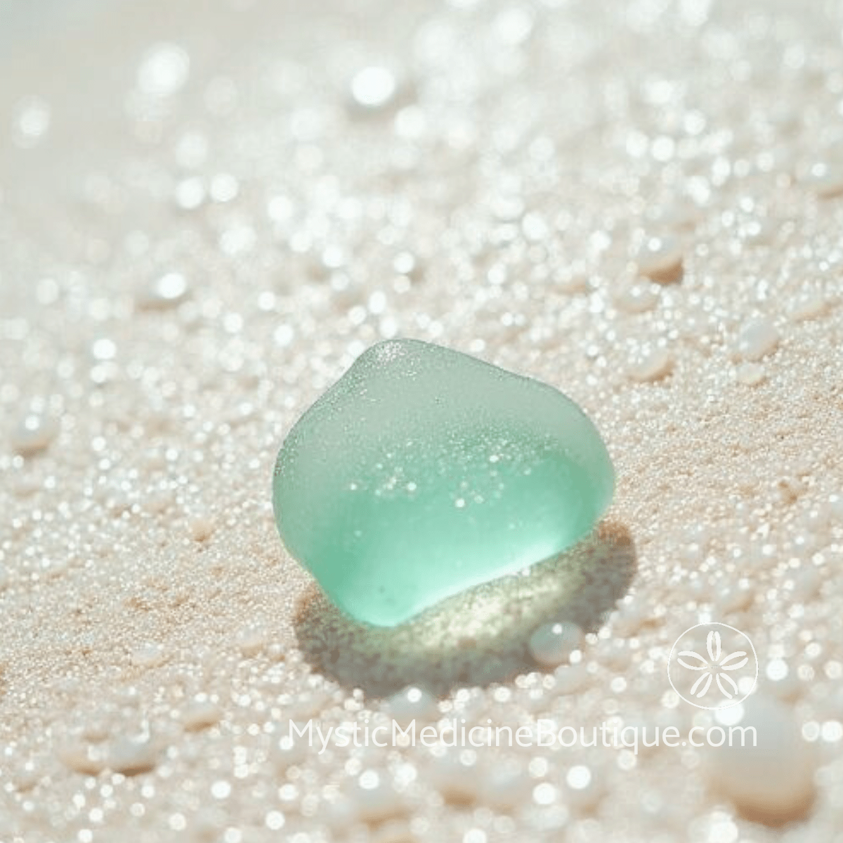 Sea glass on tropical beach sand representing the transformative process of identity reconstruction after extended joblessness shatters your sense of self
