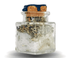 Close-up of Protection crystals for clearing darkness and negative spiritual attacks