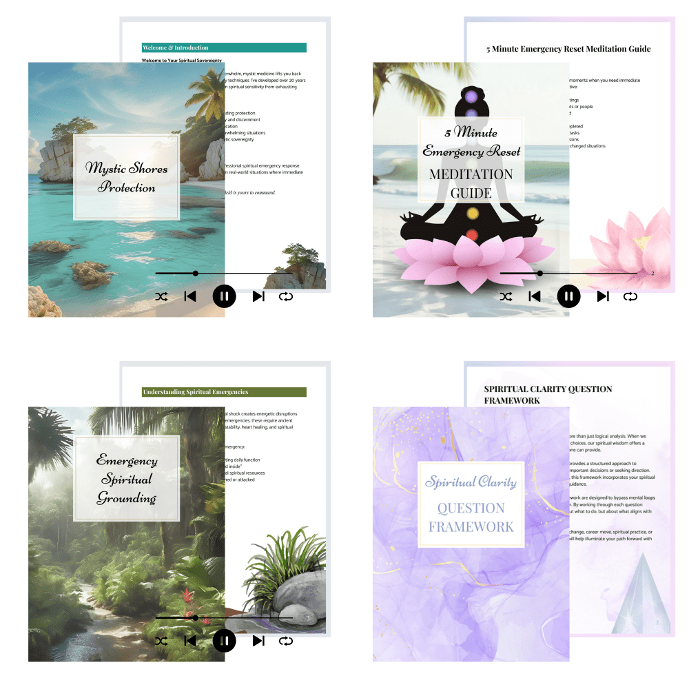 Energy Vampire Comprehensive Mastery System: Complete Protection Bundle - Mystic Medicine Boutique