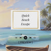 Beach meditation preview for Digital overwhelm meditation retreat for spiritual first aid and tech addiction