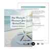 Stop Missing the Meaning in Your Spiritual Crisis integration workbook sand dollar beach spiritual emergency assessment by professional RN healer