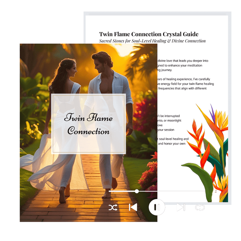 Twin Flame Connection: Musical Spiritual Refuge + Crystal Guide - Mystic Medicine Boutique