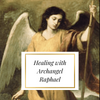 Archangel Raphael healing video with angelite and emerald crystals