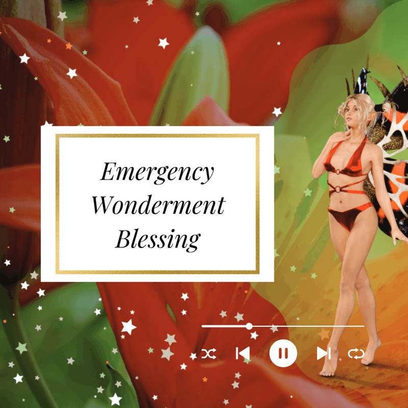 Magic restoration blessing for lost wonder and spiritual dryness