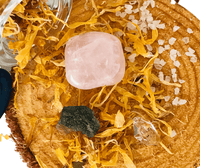 Detail of Transformation crystals for spiritual awakening and consciousness expansion
