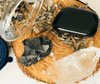 Detail of Protection crystals for clearing darkness and negative spiritual attacks