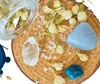 Detail of Intuitive crystals for clarity when lost and seeking spiritual answers
